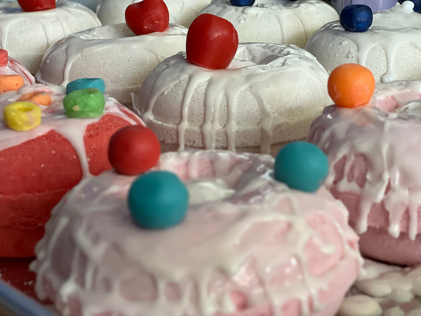 Bather’s Half Dozen Donut Bath Bombs