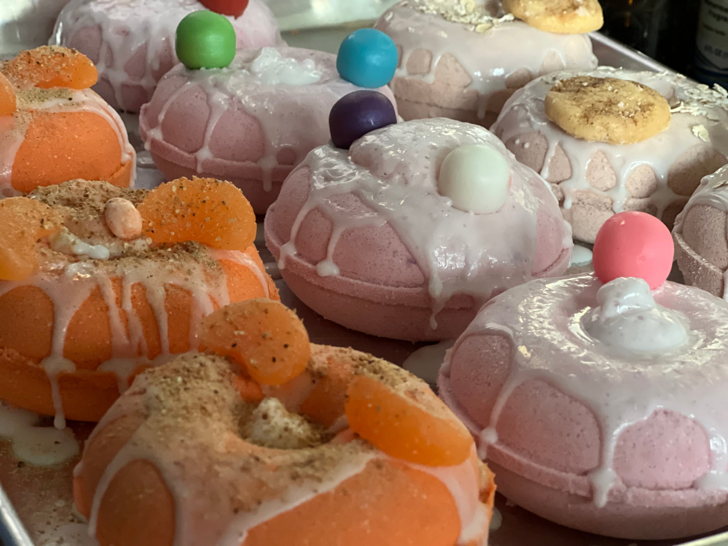 Bather’s Half Dozen Donut Bath Bombs