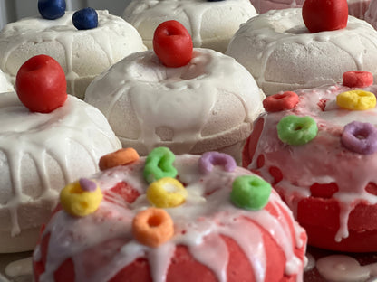 Bather’s Half Dozen Donut Bath Bombs