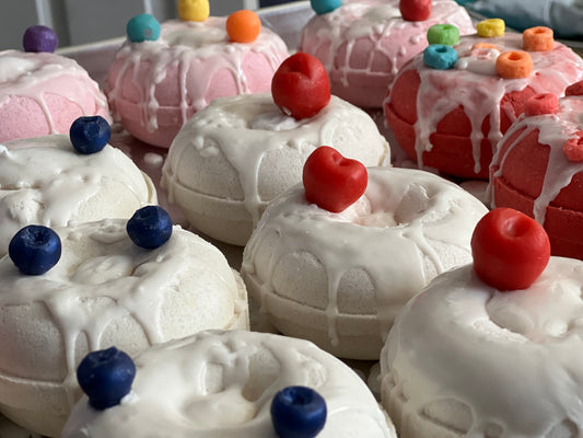 Bather’s Half Dozen Donut Bath Bombs