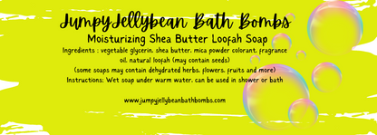 Green Tea Shea Butter Loofah Soap