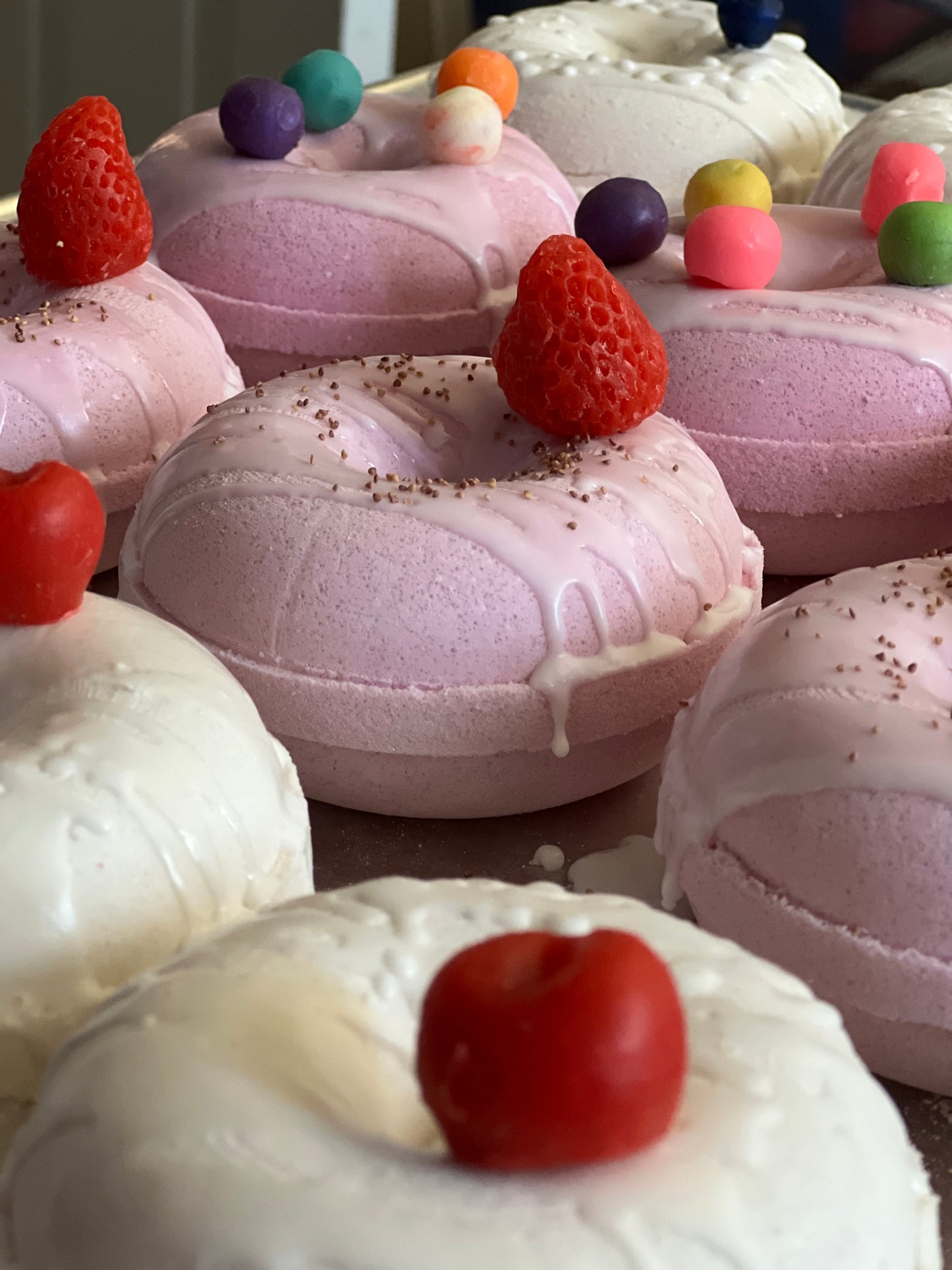 CBD Infused Bather's Half Dozen Donut Bath Bombs