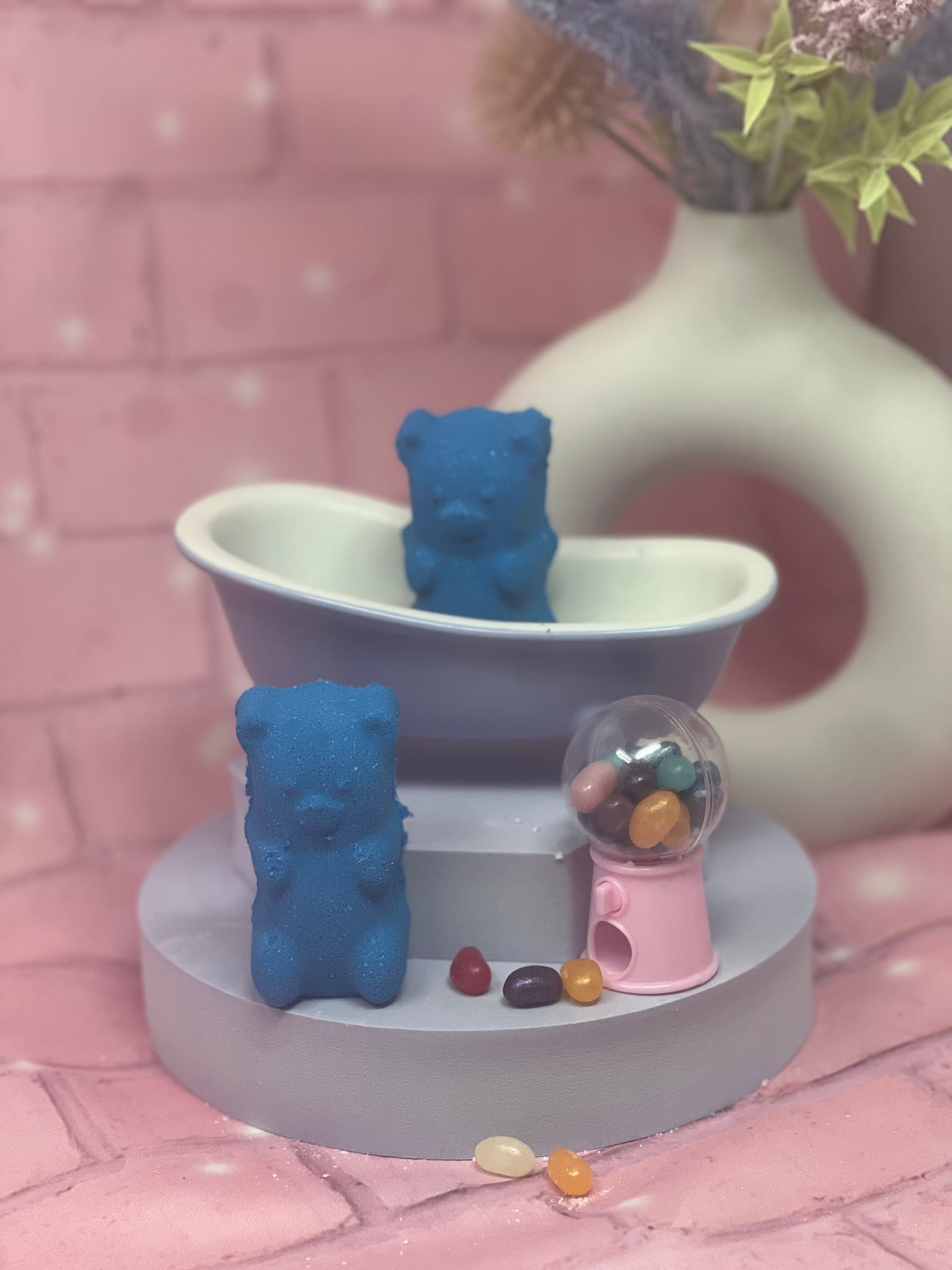 Blueberry 3oz Bear Bath Bomb