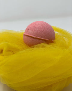 Orange Cranberry 2.5oz Golf Ball Bath Bomb